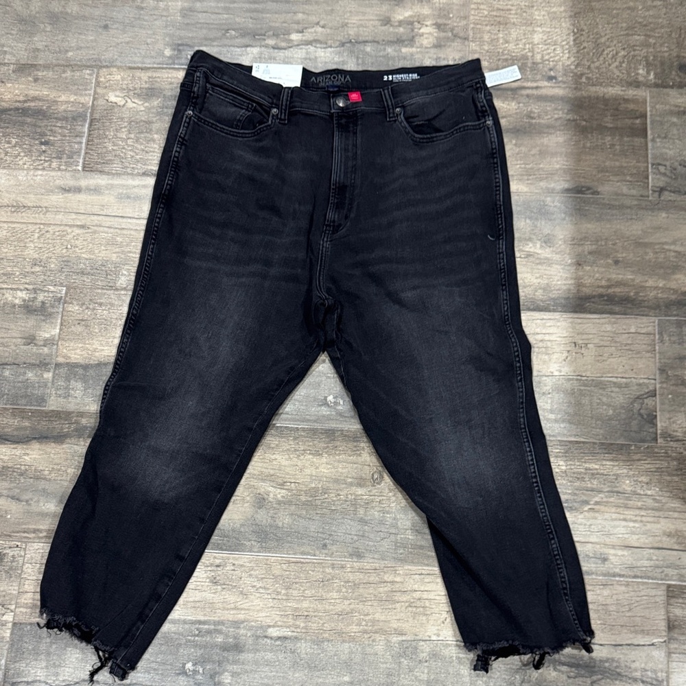 Arizona Jean Company Dark Wash Slim Straight Jeans